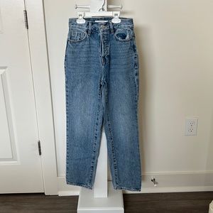 PACSUN size 22 high rise straight jeans!!